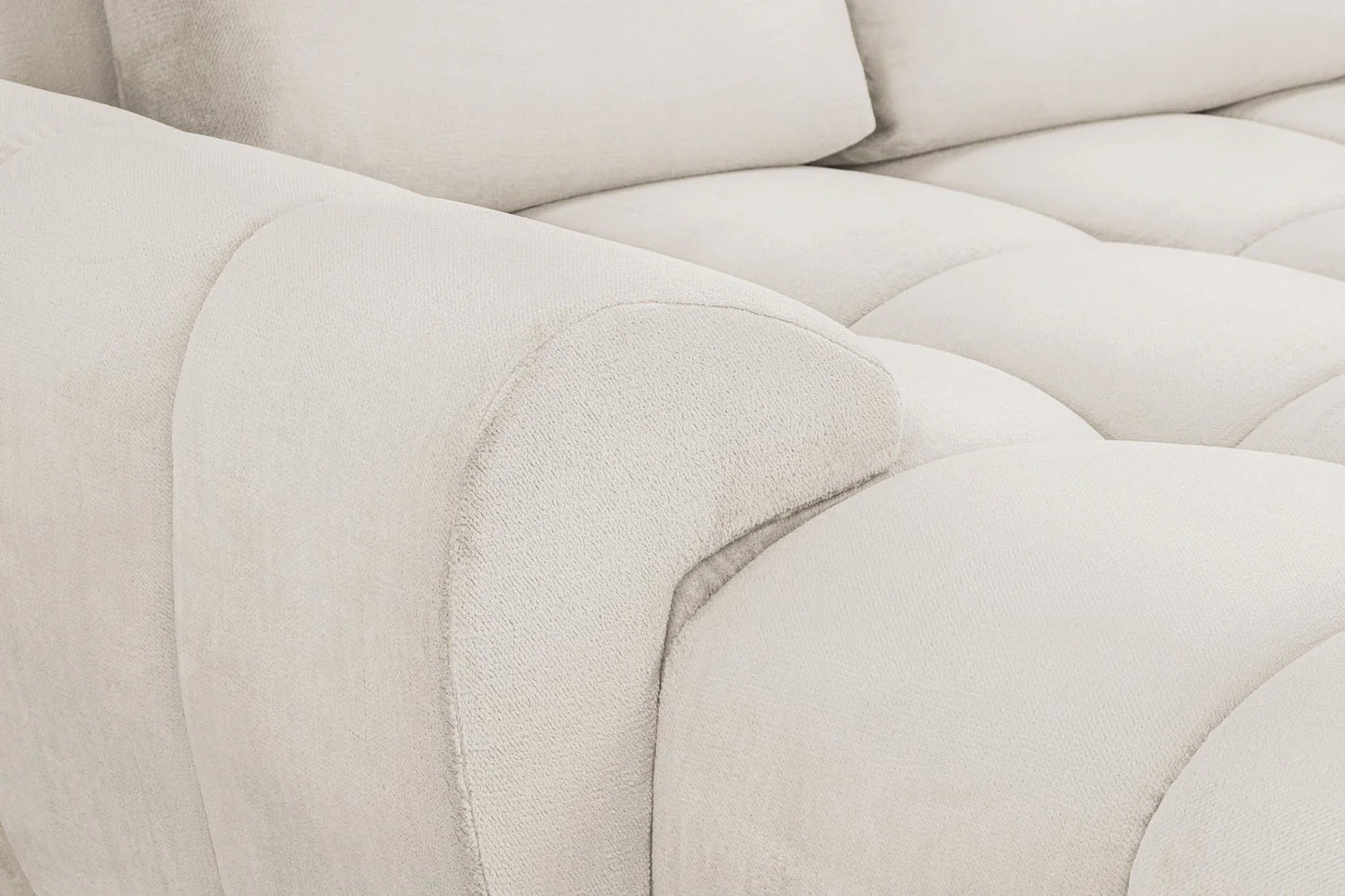 Milan U Shape Sofa Cream