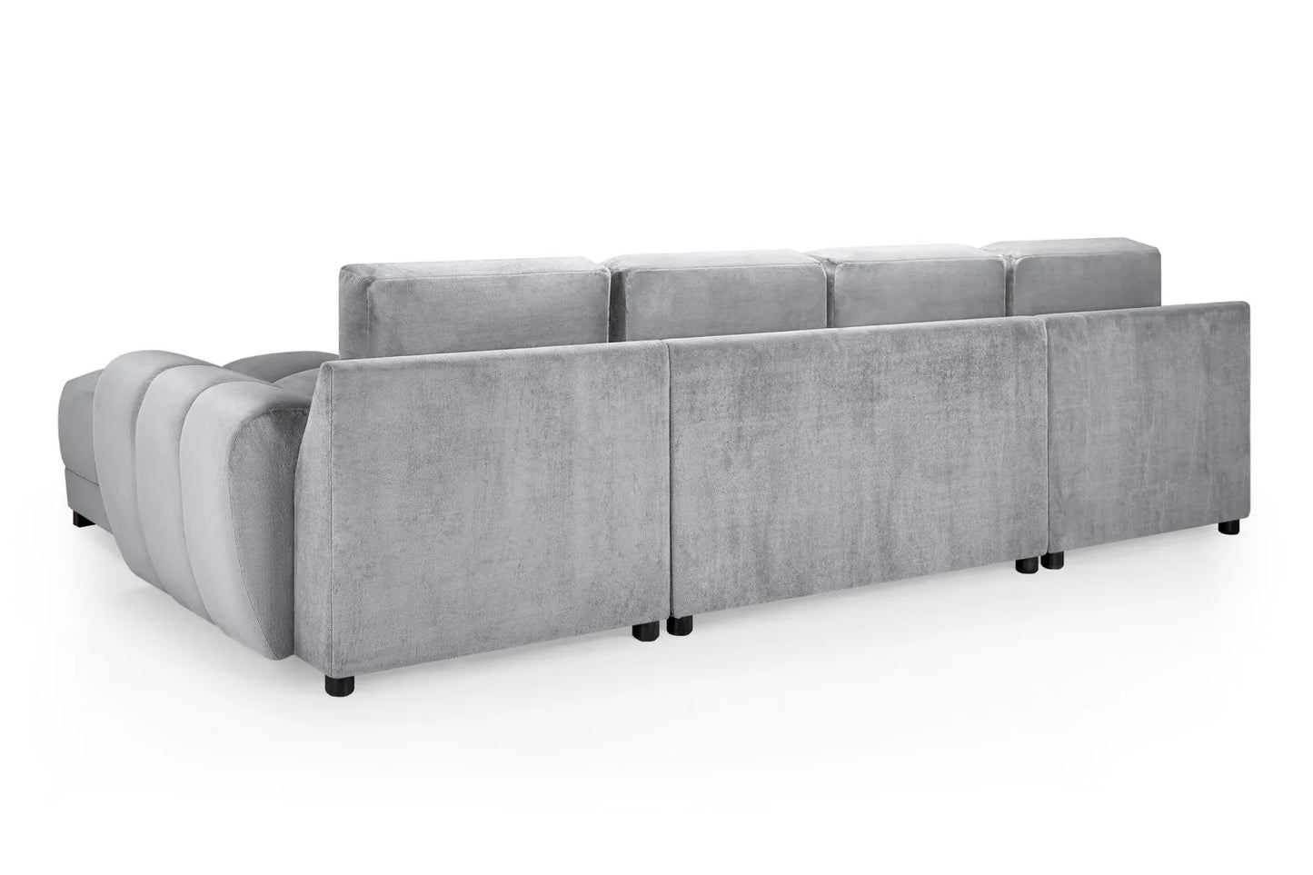 Milan U Shape Sofa Grey