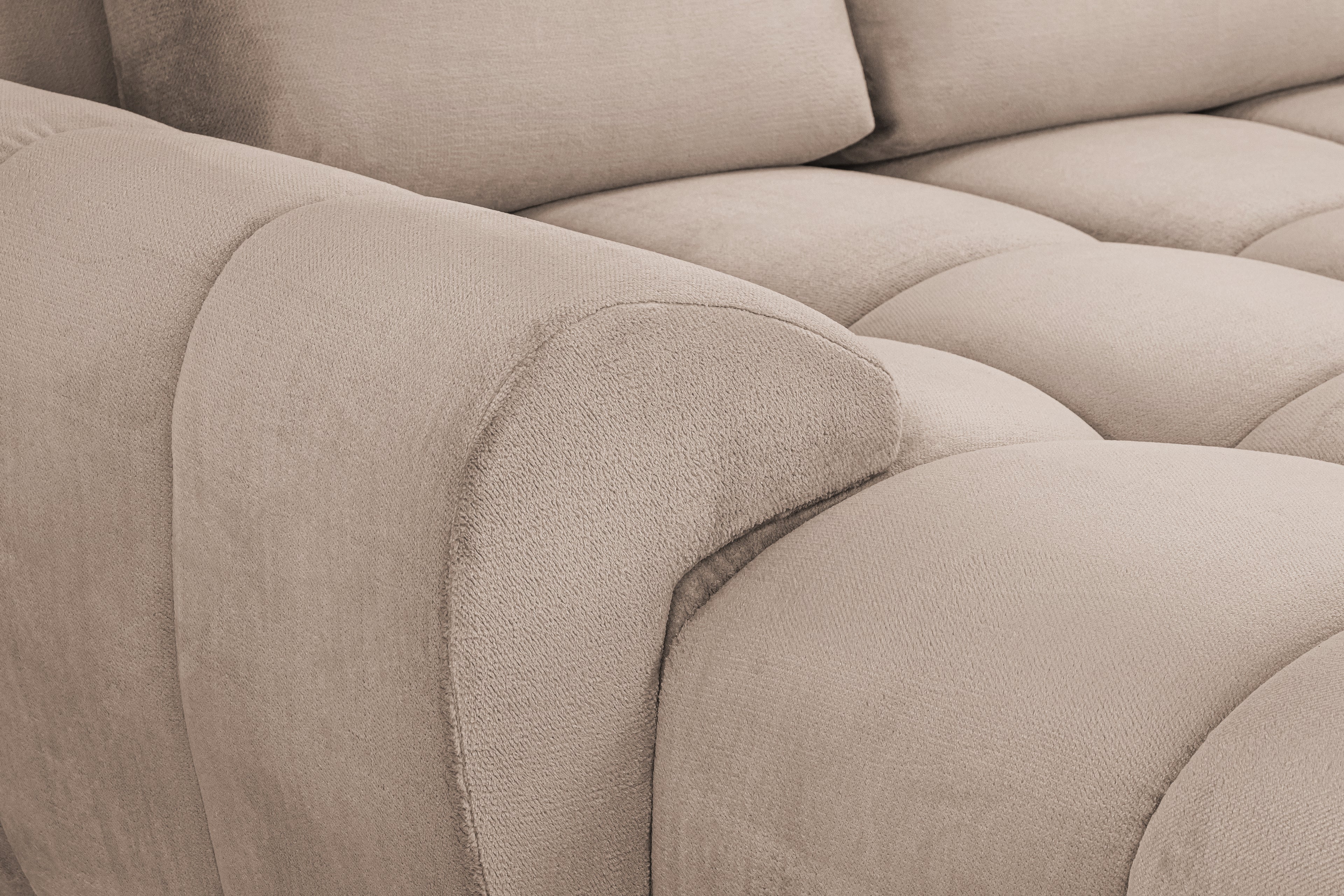 Azzuro Sofa Mocha 3 Seater
