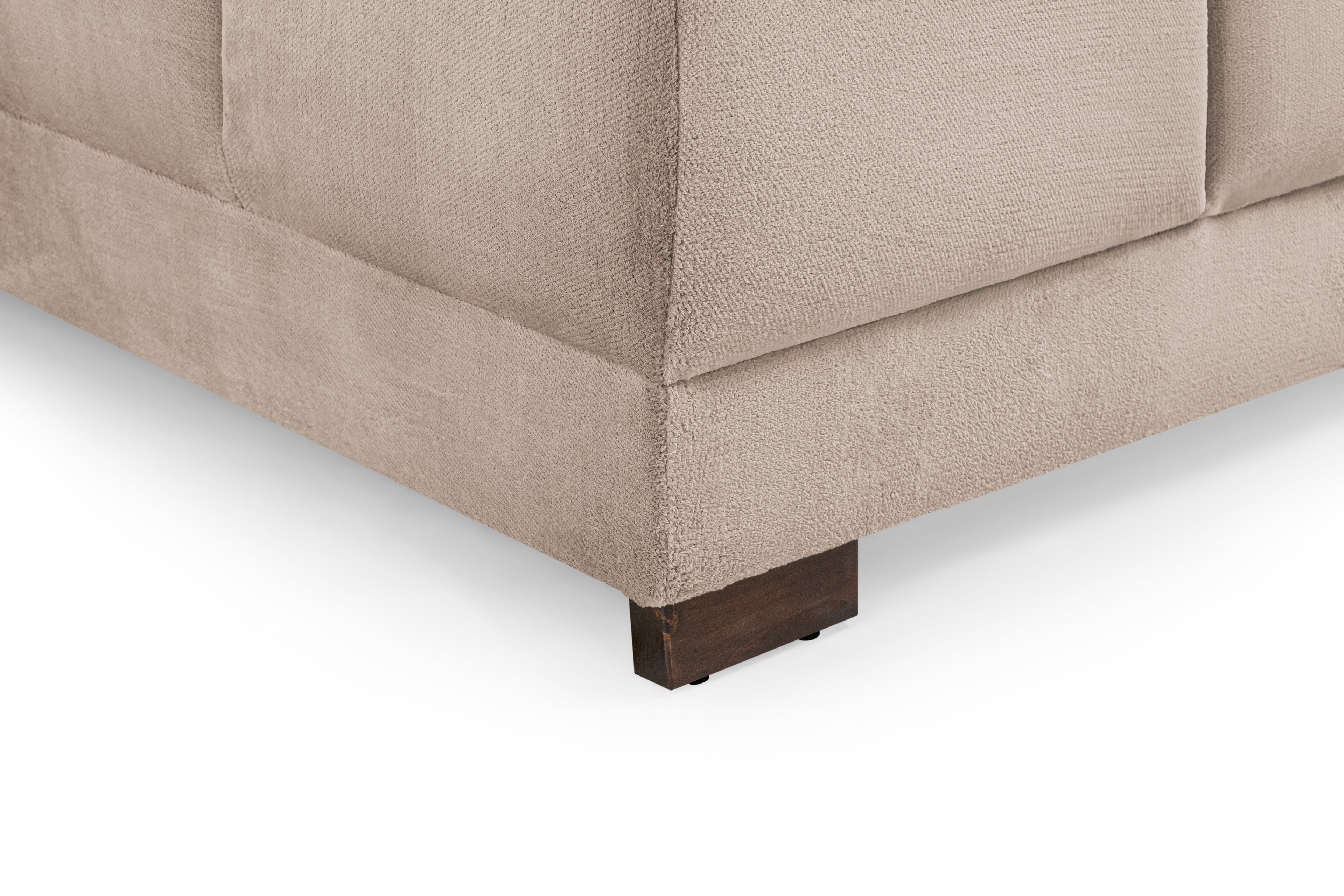 Azzuro Sofa Mocha 3 Seater