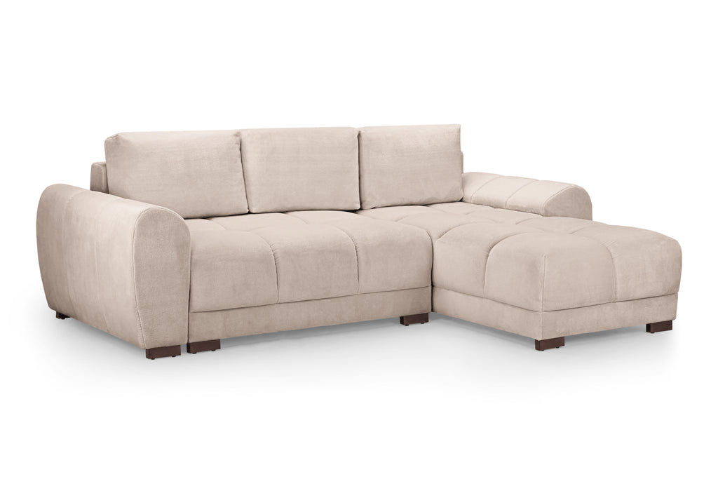 Azzuro Sofabed Mocha Universal Corner