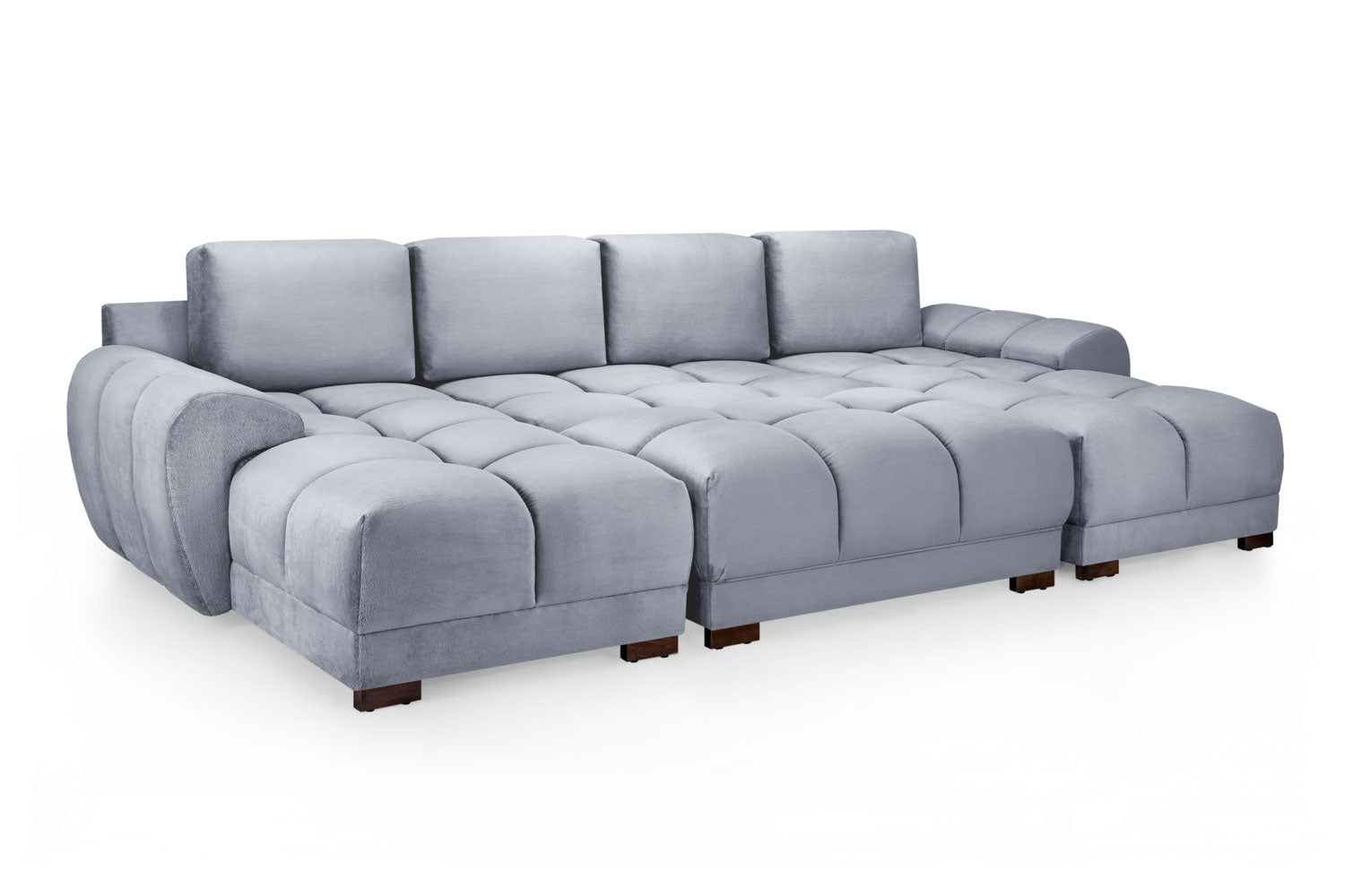 Azzuro Sofa Grey Footstool