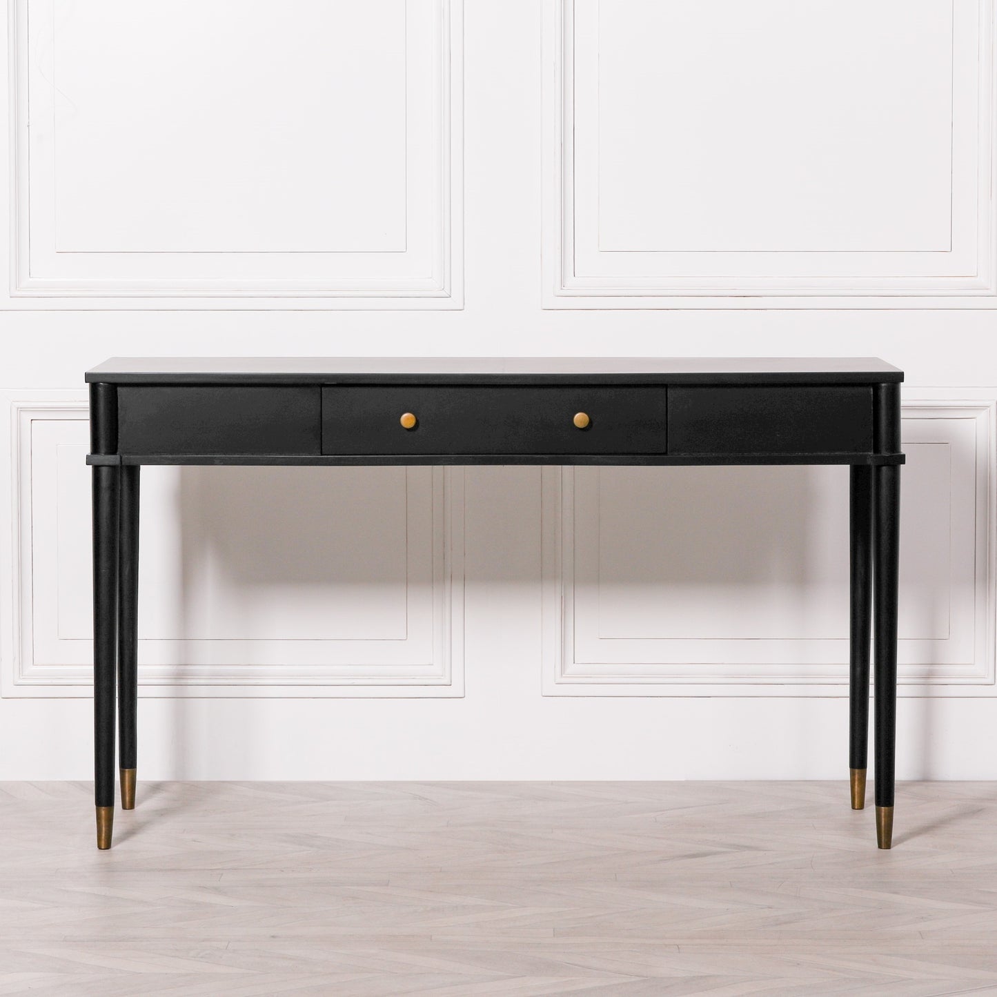 Black Painted Console Table