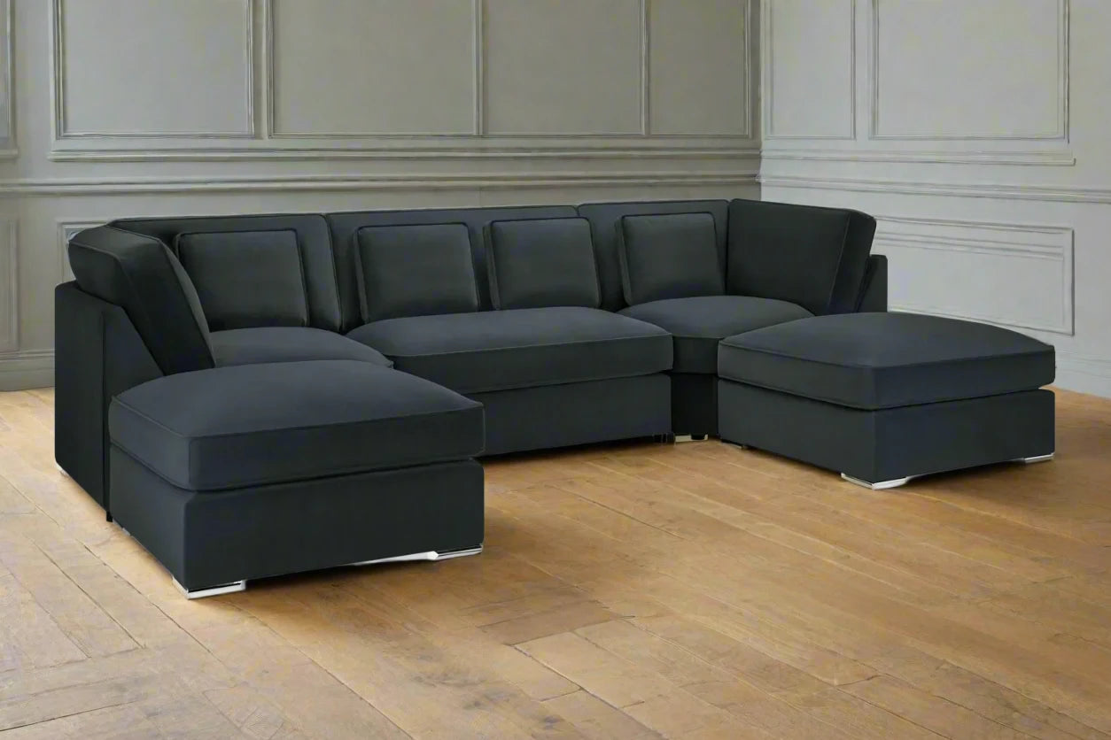 Belgravia Slate U Shape Sofa Heritage Home