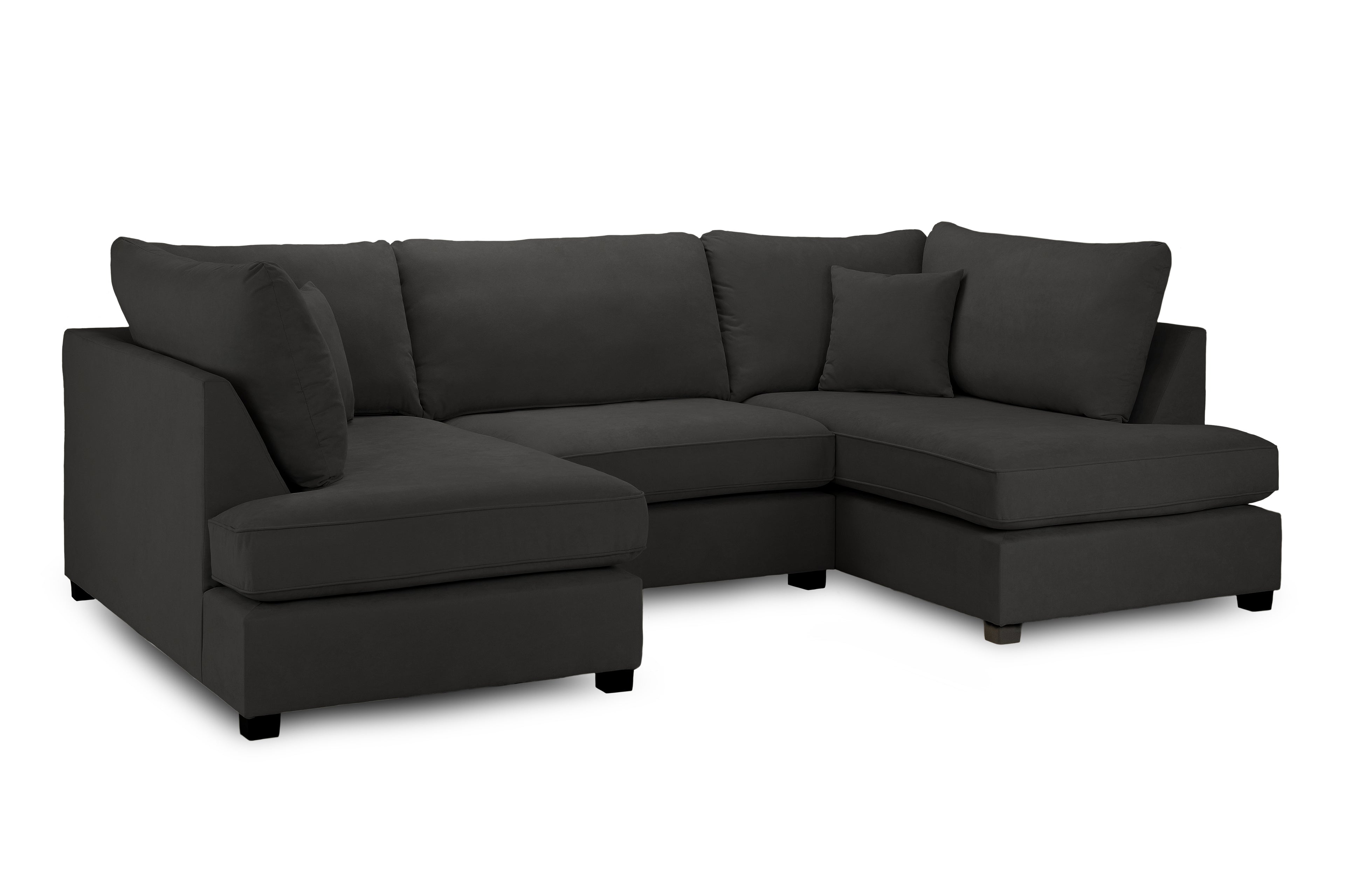 Carnaby Cinema U-shape Sofa in Beige, Grey or Black