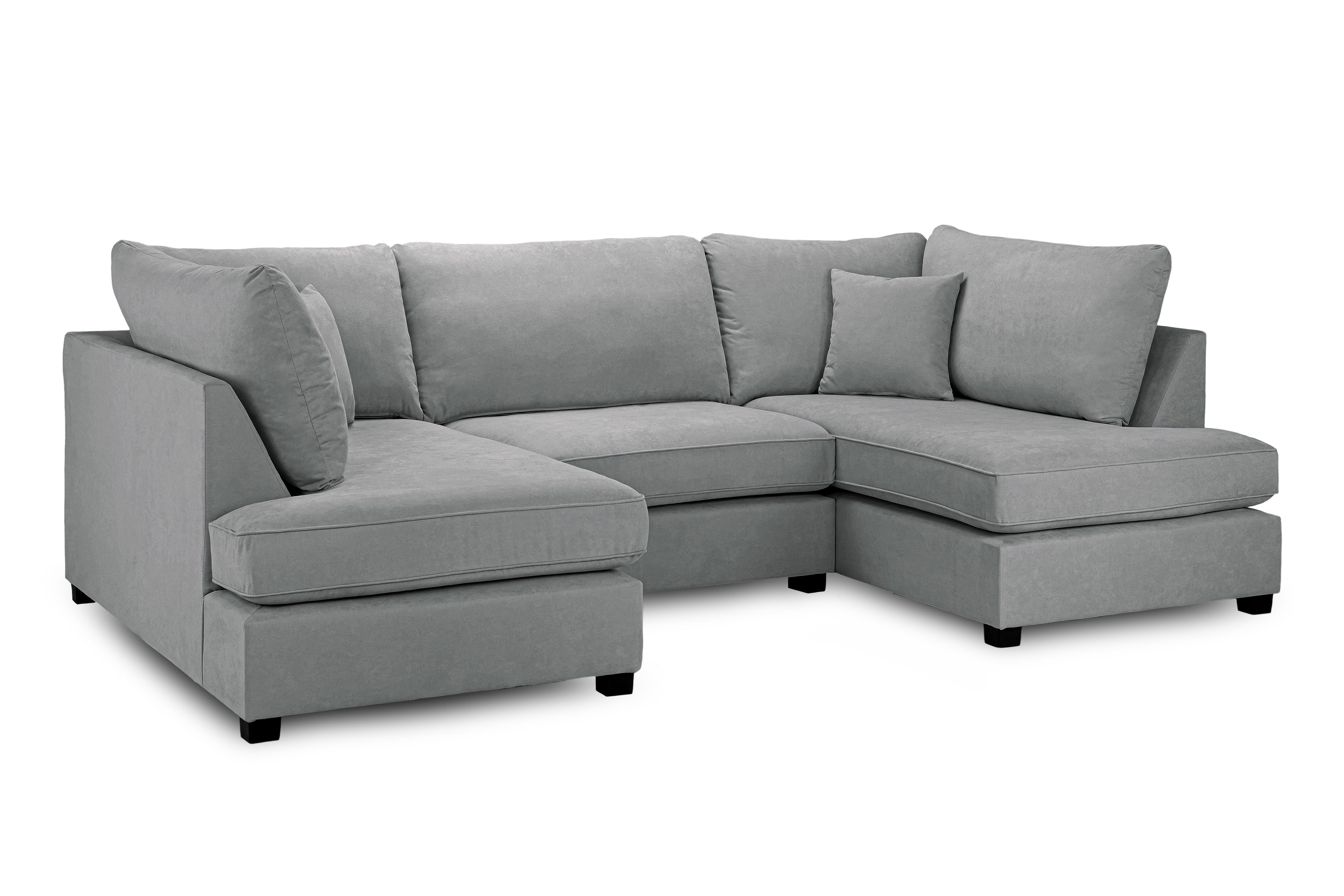 Carnaby Cinema U-shape Sofa in Beige, Grey or Black