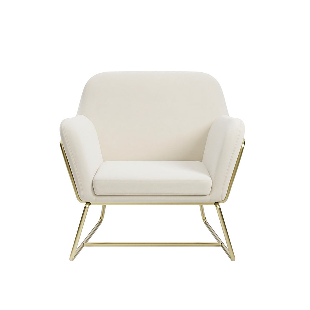Harry Christian Home Olivia Accent Chair In Cream