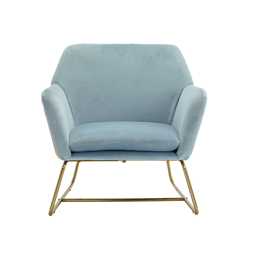 Harry Christian Home Olivia Accent Chair In Sky Blue