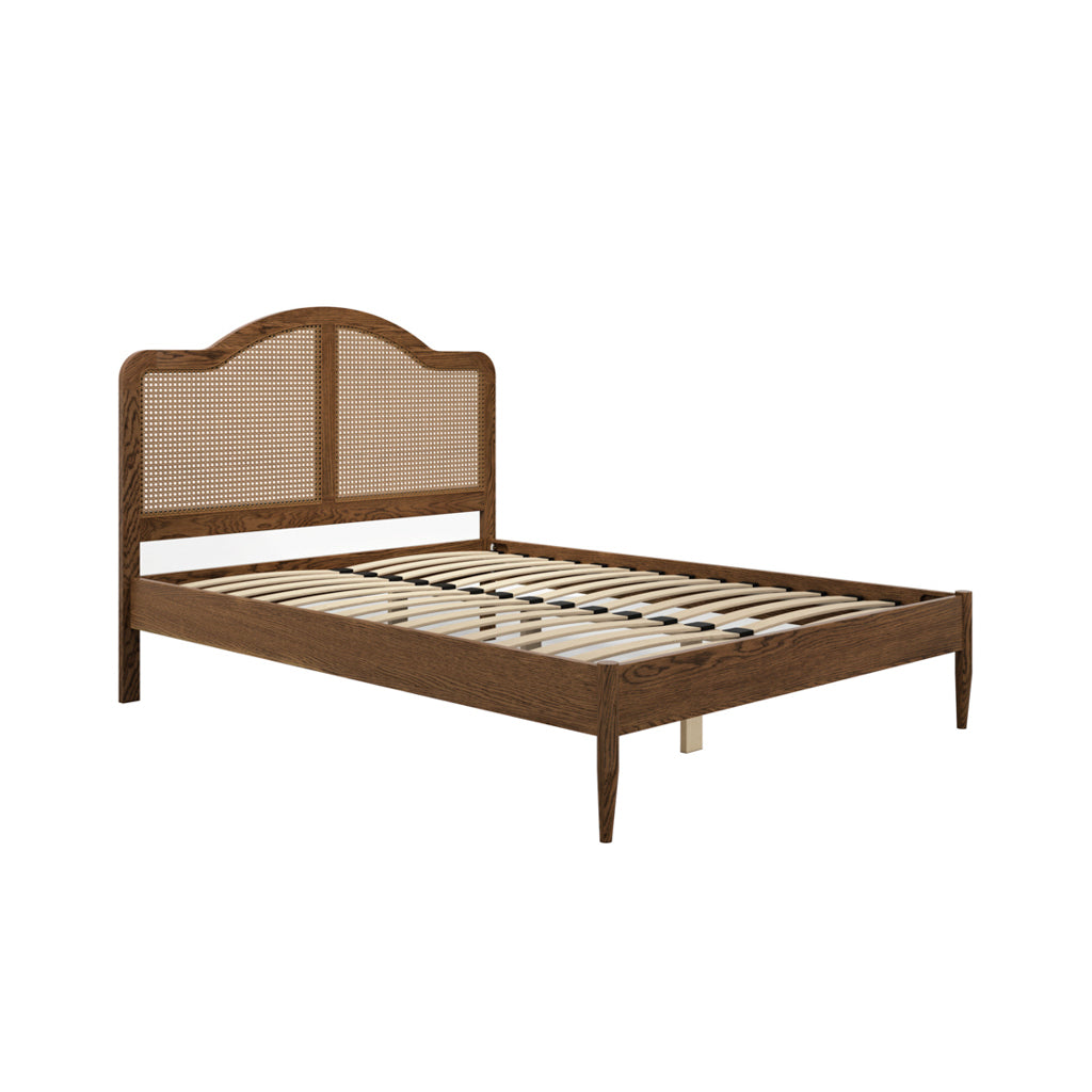 Claude Smoked Double Bed