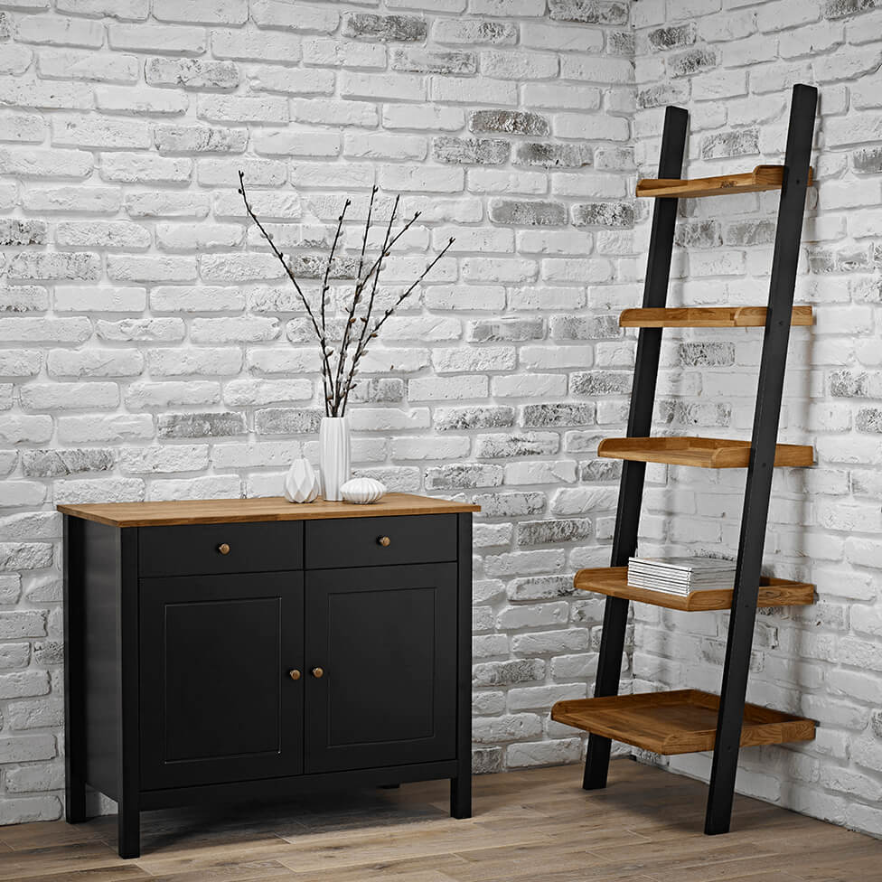 Harry Christian Home Industrial Ladder Shelving Unit
