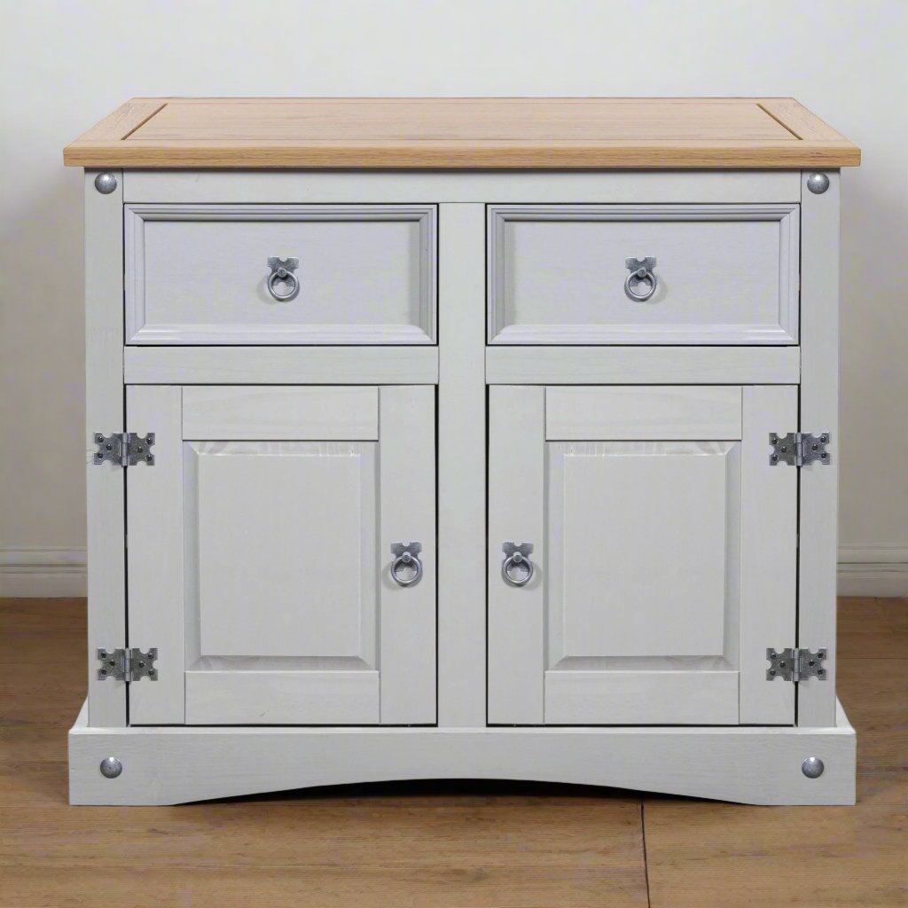Cotswold Grey Sideboard 2 Door Heritage Home