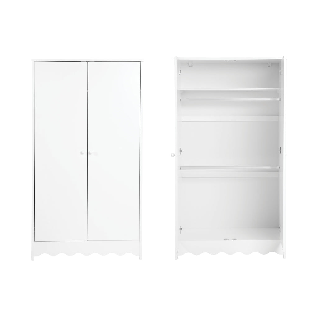 Dancer 3 Piece Nursery Room Furniture Set White