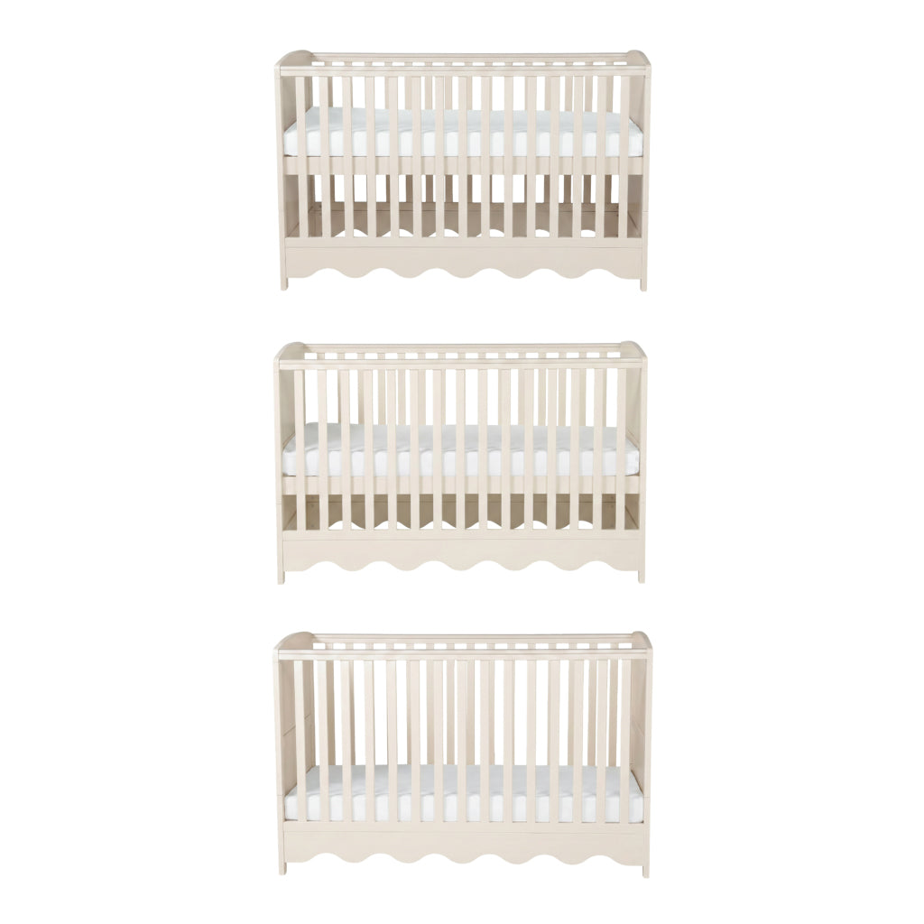 Dancer 3 Piece Nursery Room Furniture Furniture Set Cashmere