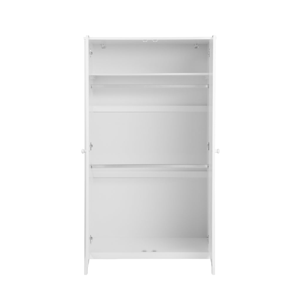 Dancer Nursery Wardrobe White