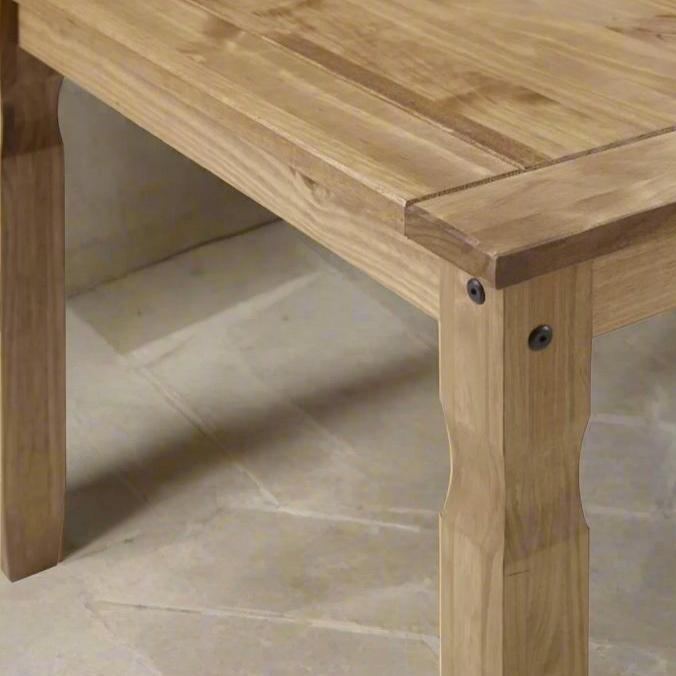 Dining Table Close Up Waxed Pine Heritage Home UK