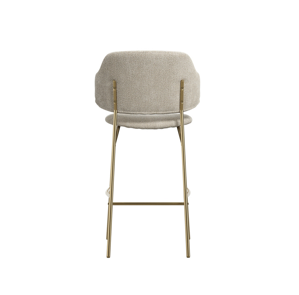 Harry Christian Home Dorchester Wheat and Gold Counter Stool