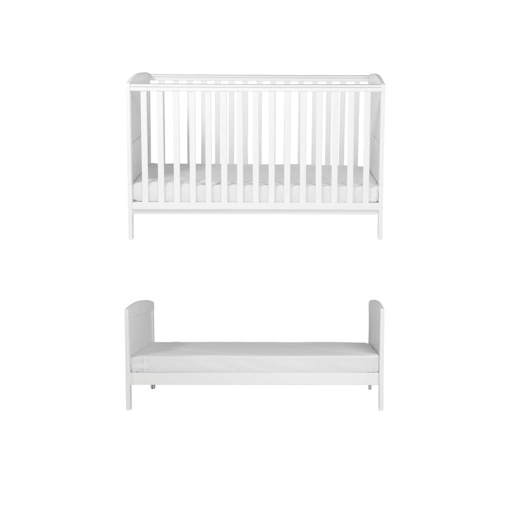 Dreamer 3 Piece Nursery Furniture Set White