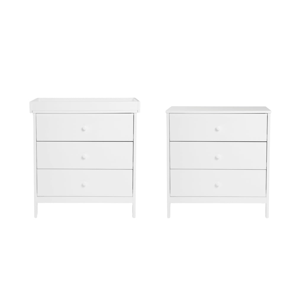 Dreamer 3 Piece Nursery Furniture Set White