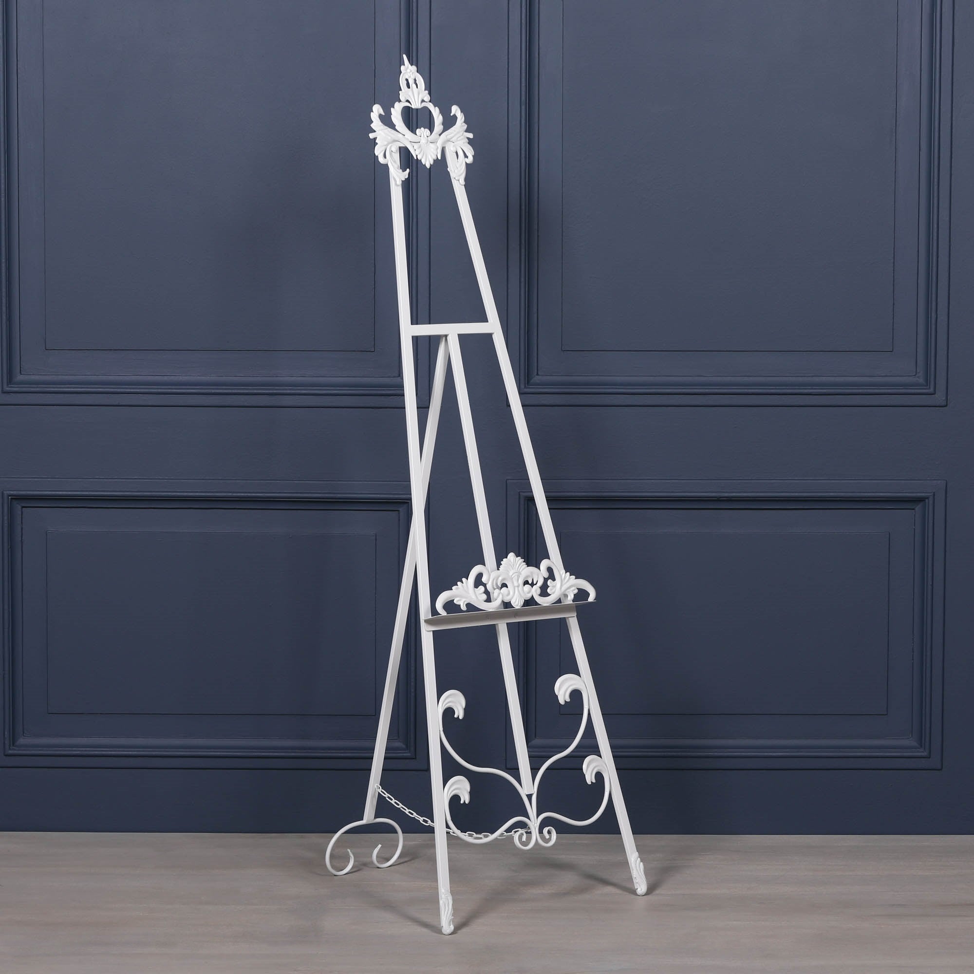 White Metal Easel 165cm