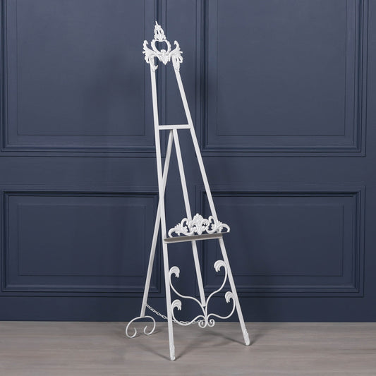 White Metal Easel 165cm