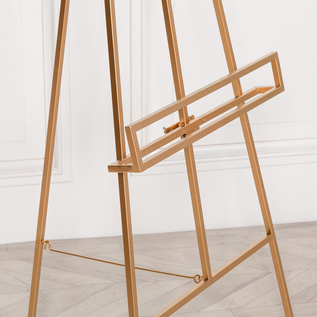 Gold Metal Easel