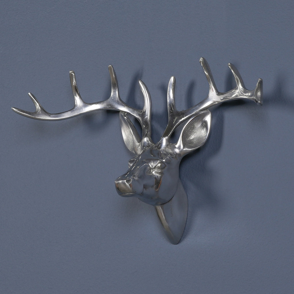 Aluminium Stag Head