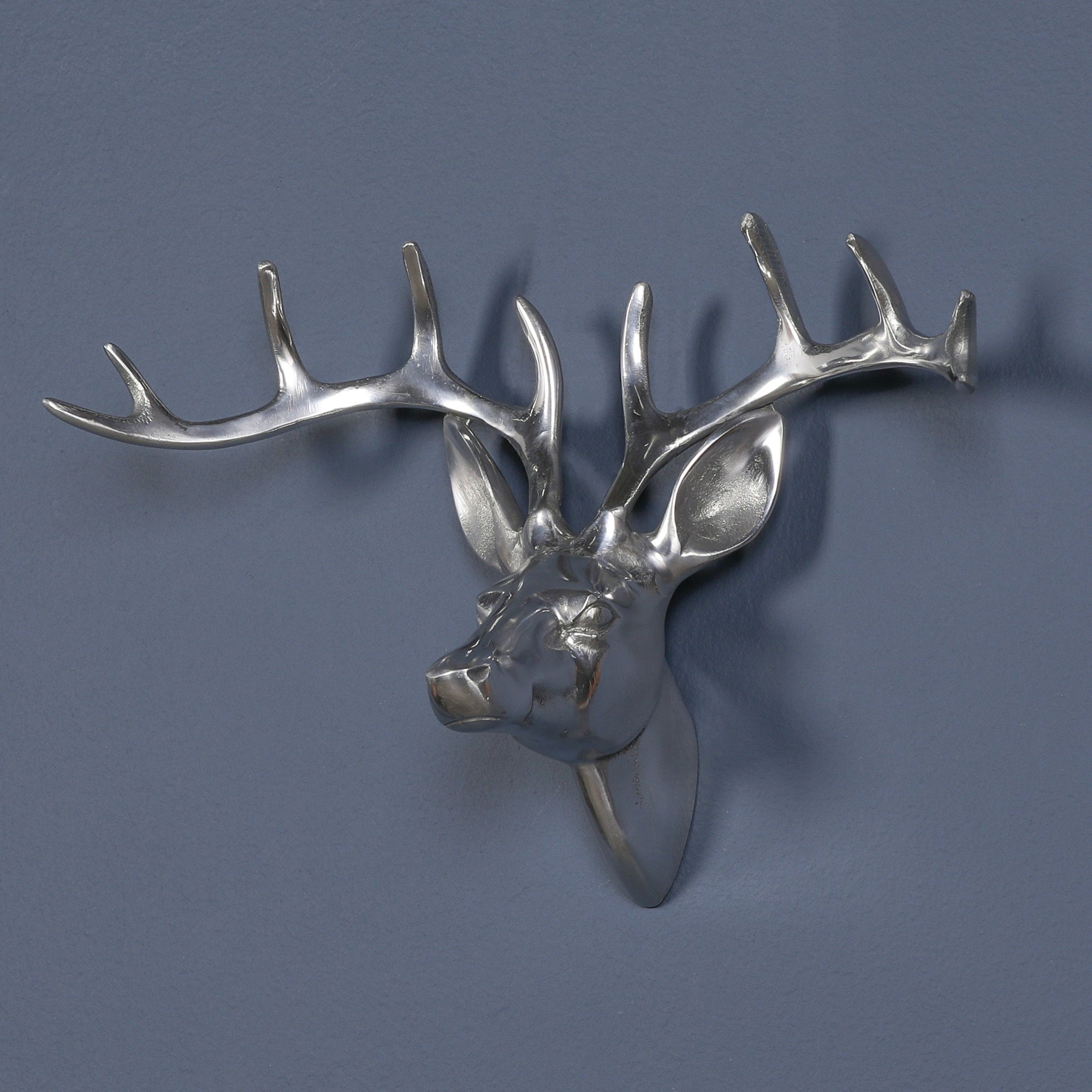 Aluminium Stag Head