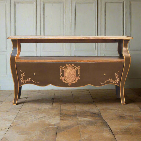French Antique Reproduction TV Cabinet Heritage Home