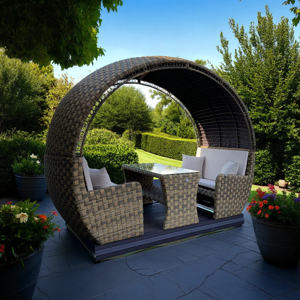 The Ascot Garden Canopy Set With Sliding / Rocking Mechanism