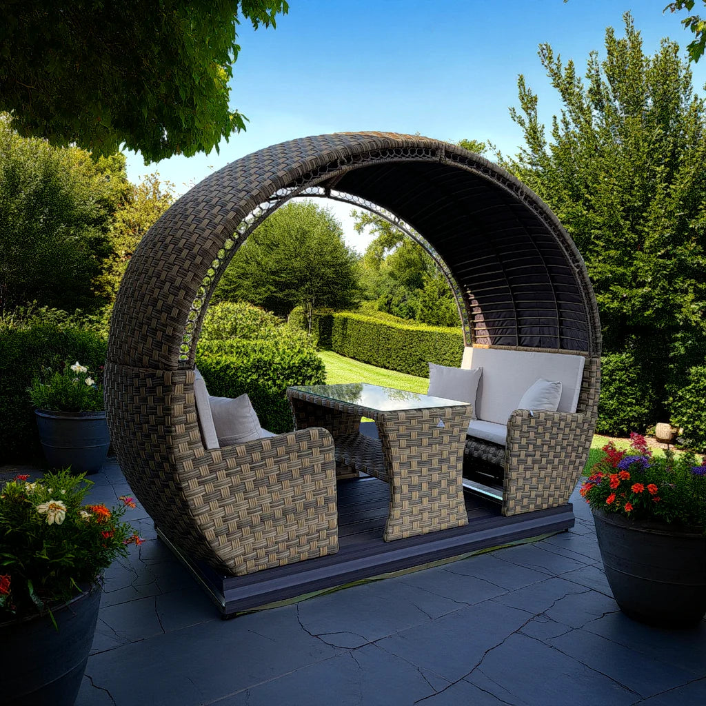 The Ascot Garden Canopy Set With Sliding / Rocking Mechanism