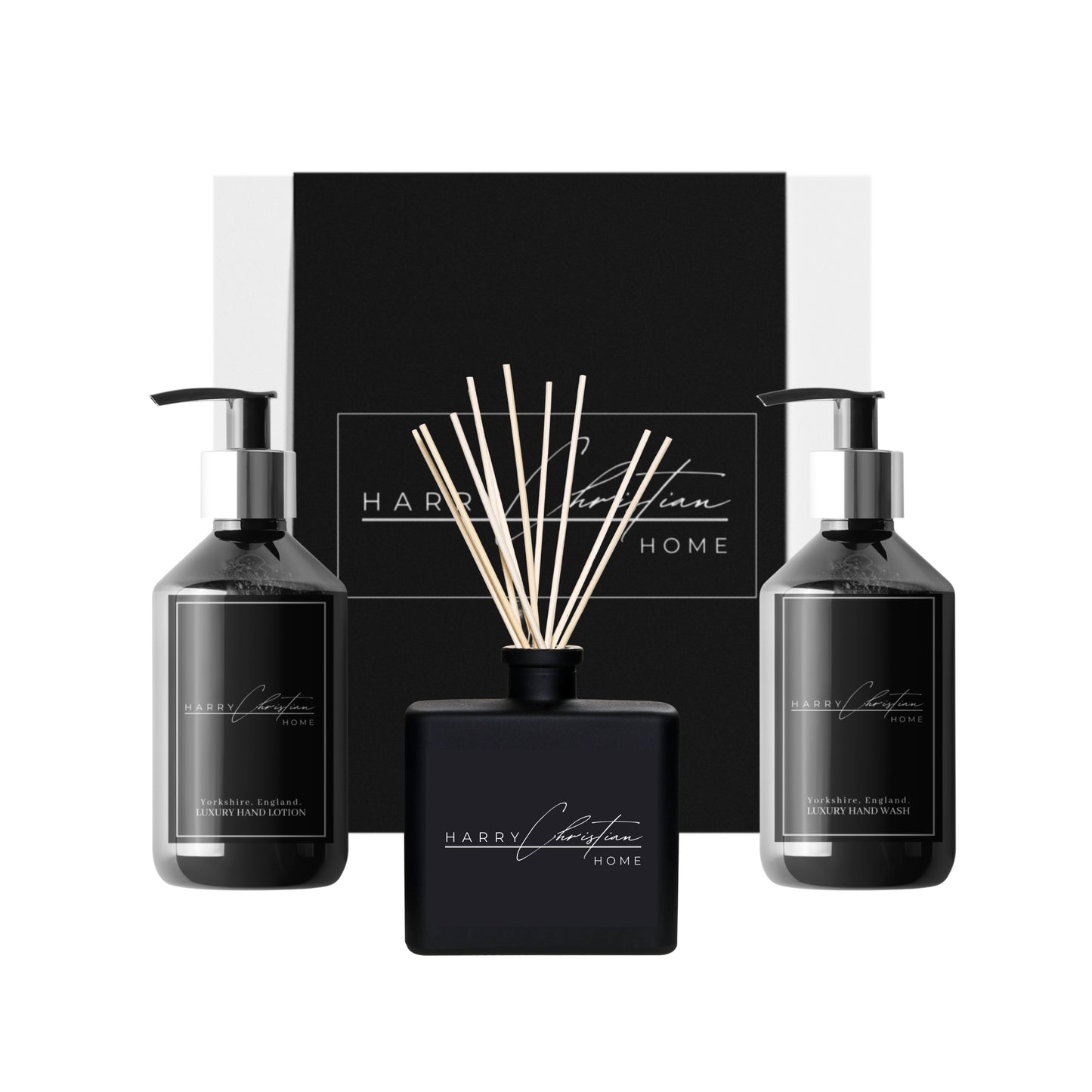 Harry Christian Hand Wash, Lotion & Reed Diffuser Gift Set