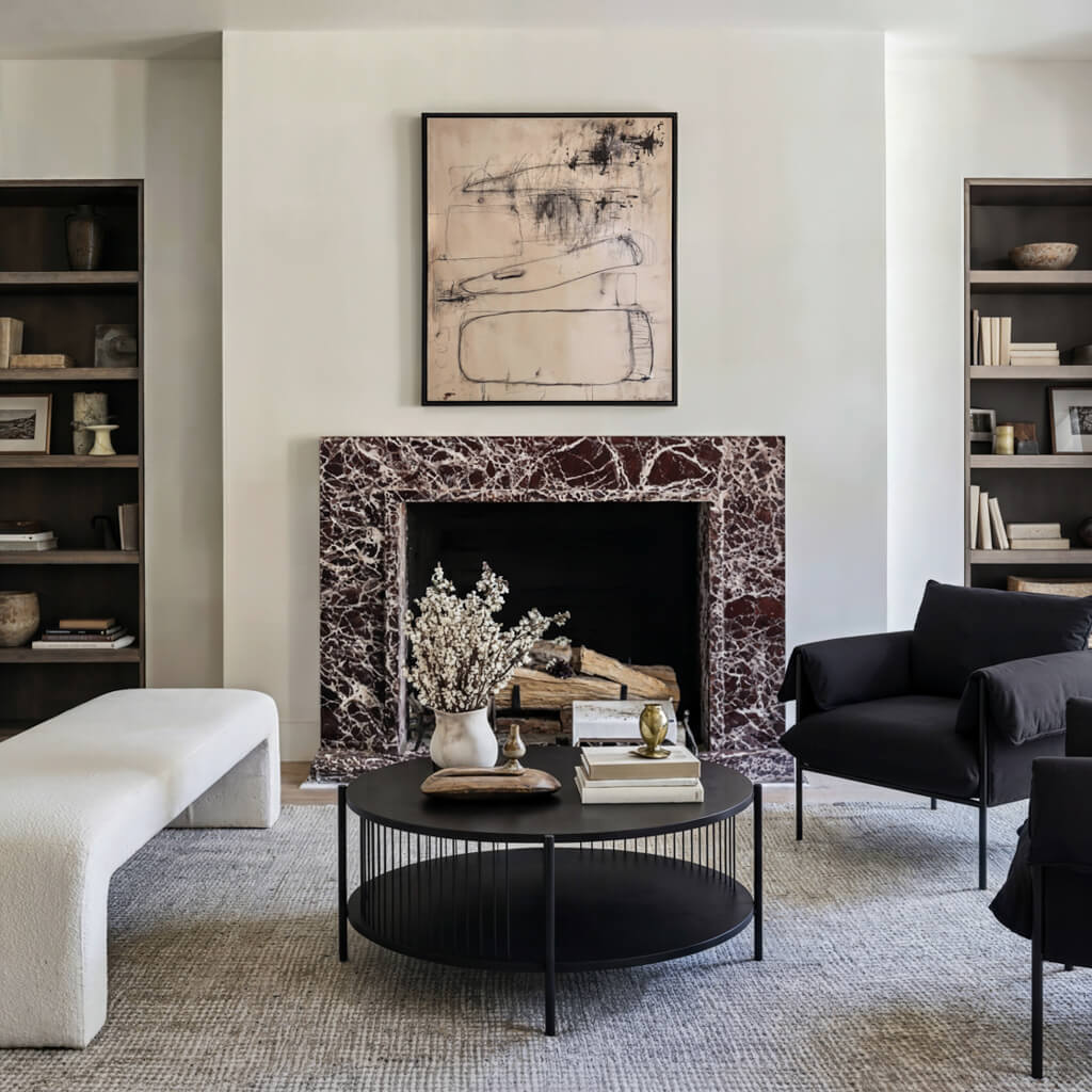 Harry Christian Home Harper Black Coffee Table