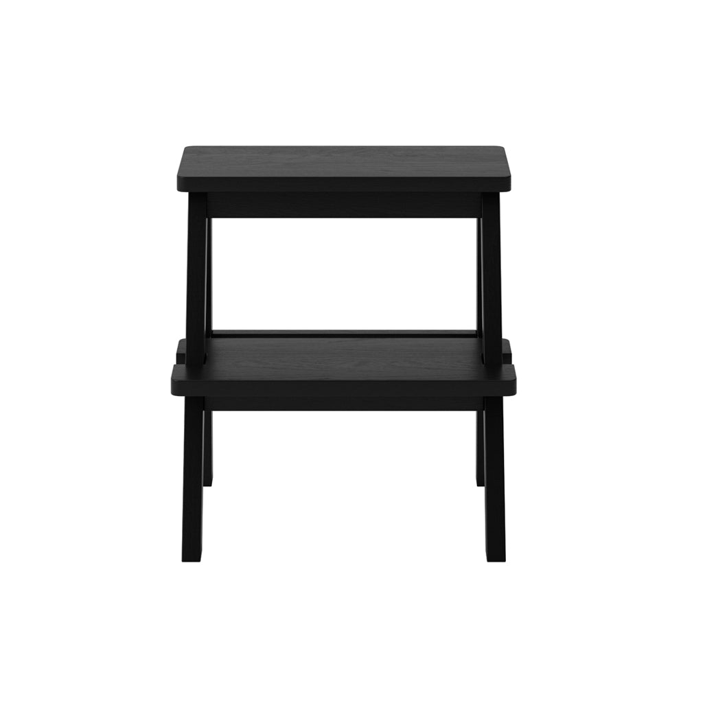 Harry Christian Home Accent Ladder Stool In Black