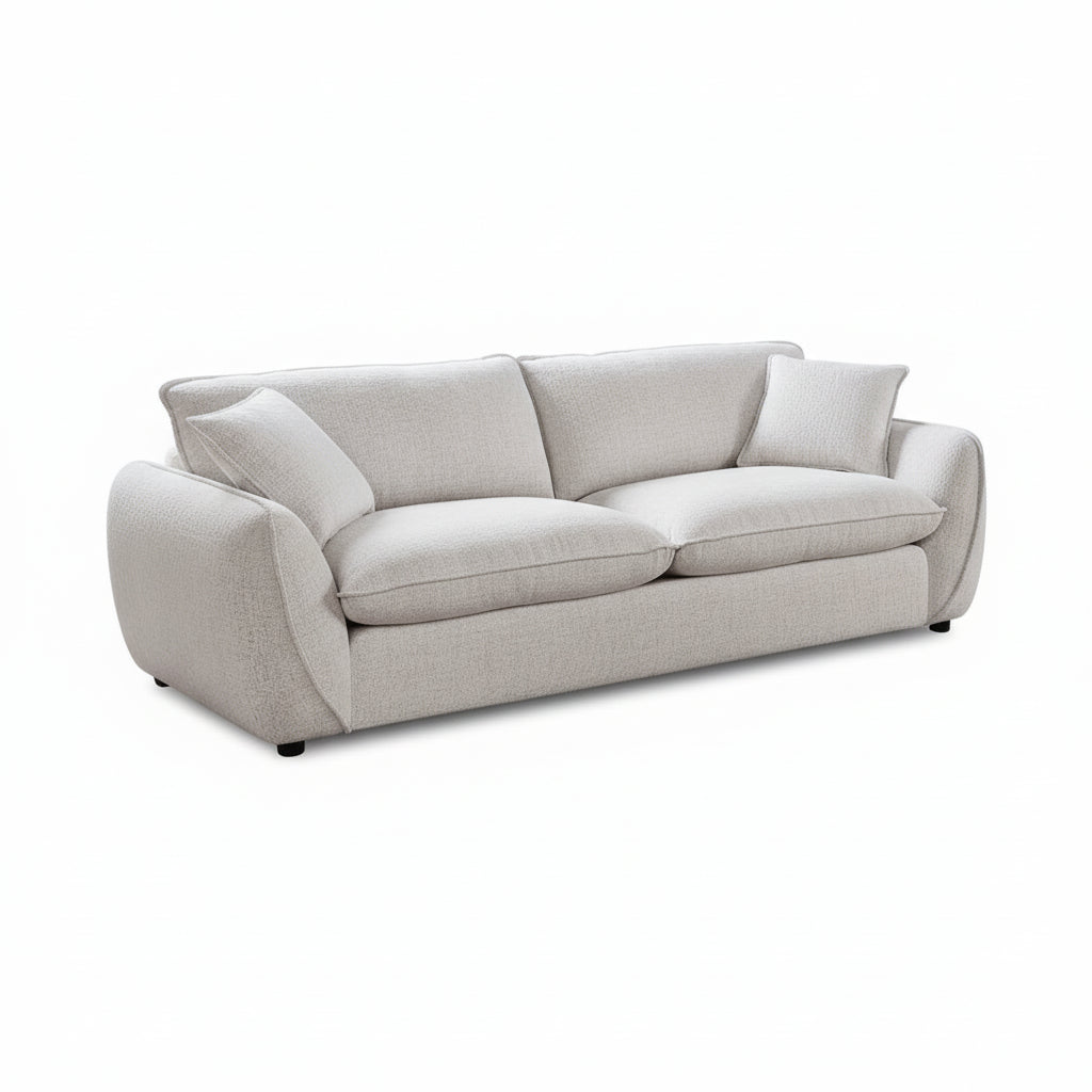 Harry Christian Home Beverley 3 Seater Sofa in Beige