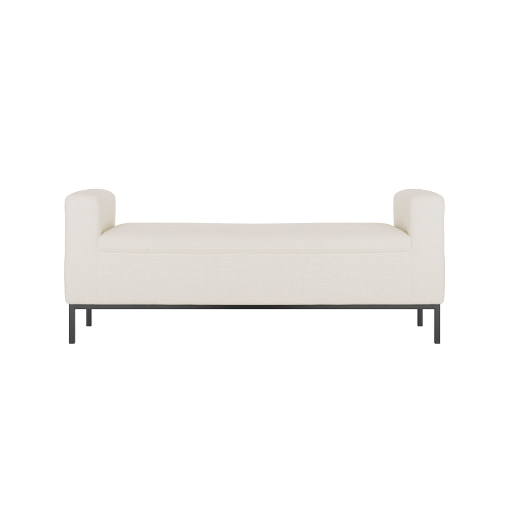 Harry Christian Home Blanqué Ivory Bench