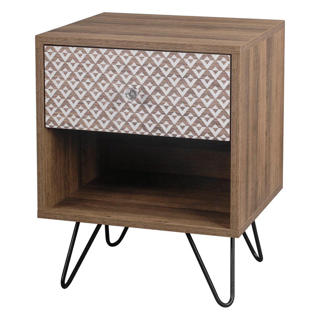 Harry Christian Home Cabana Dark Oak Side Table
