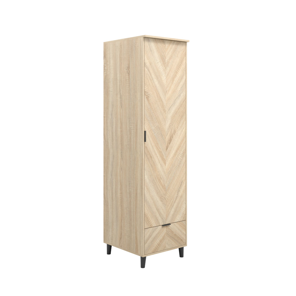 Harry Christian Home Chevron Single Wardrobe