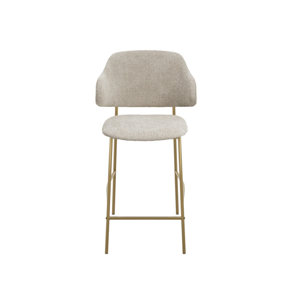 Harry Christian Home Dorchester Wheat and Gold Counter Stool