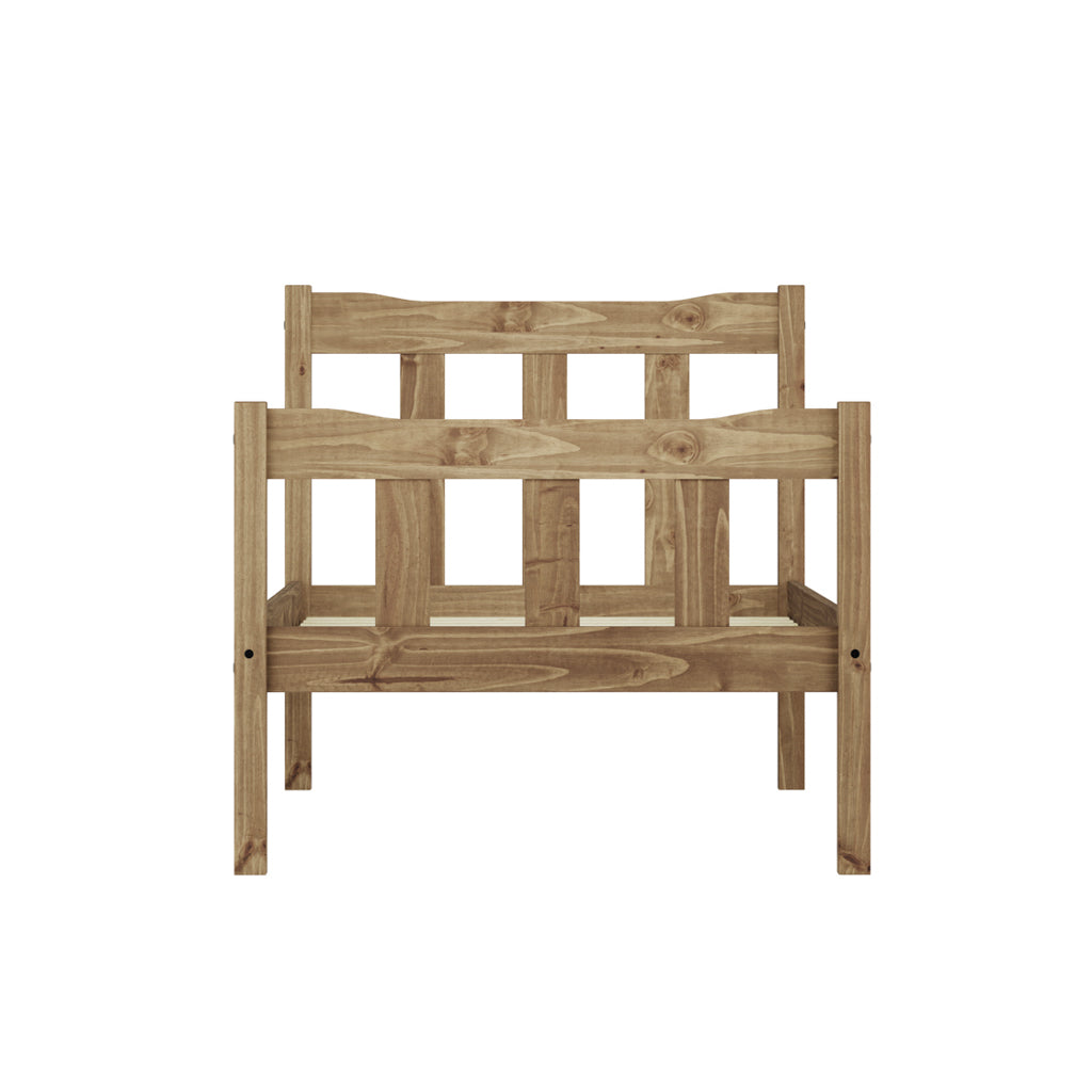 Harry Christian Home Essential Single Bed in Pine