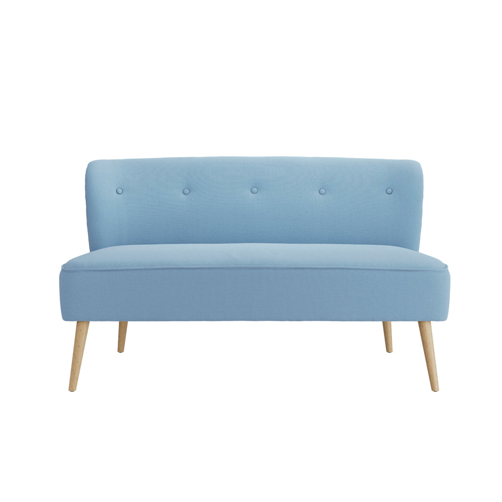 Harry Christian Home Kendal Sofa In Baby Blue. Baby Blue Sofa. 