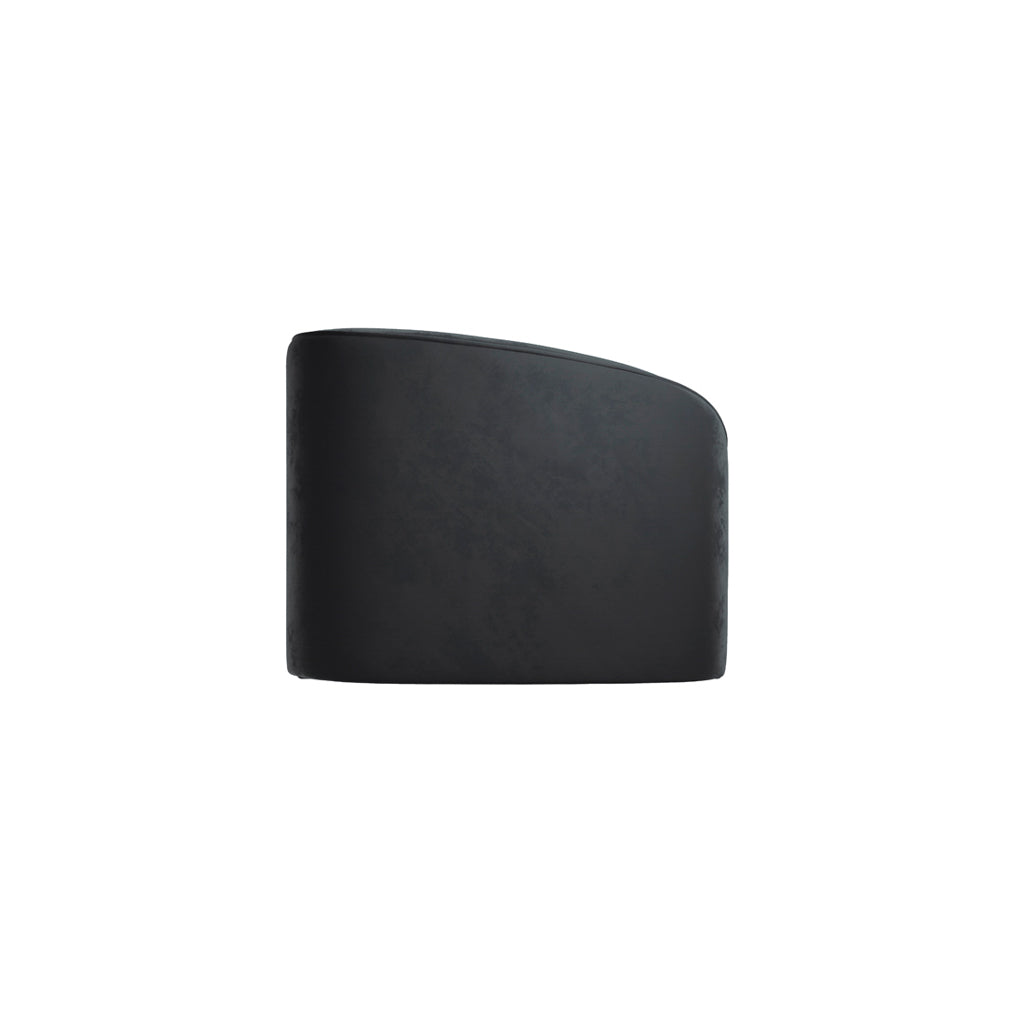 Harry Christian Home Lunar Black Sofa Lifestyle Shot