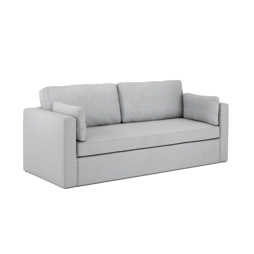 Harry Christian Home Savanna 3 Seater Sofa In Light Grey