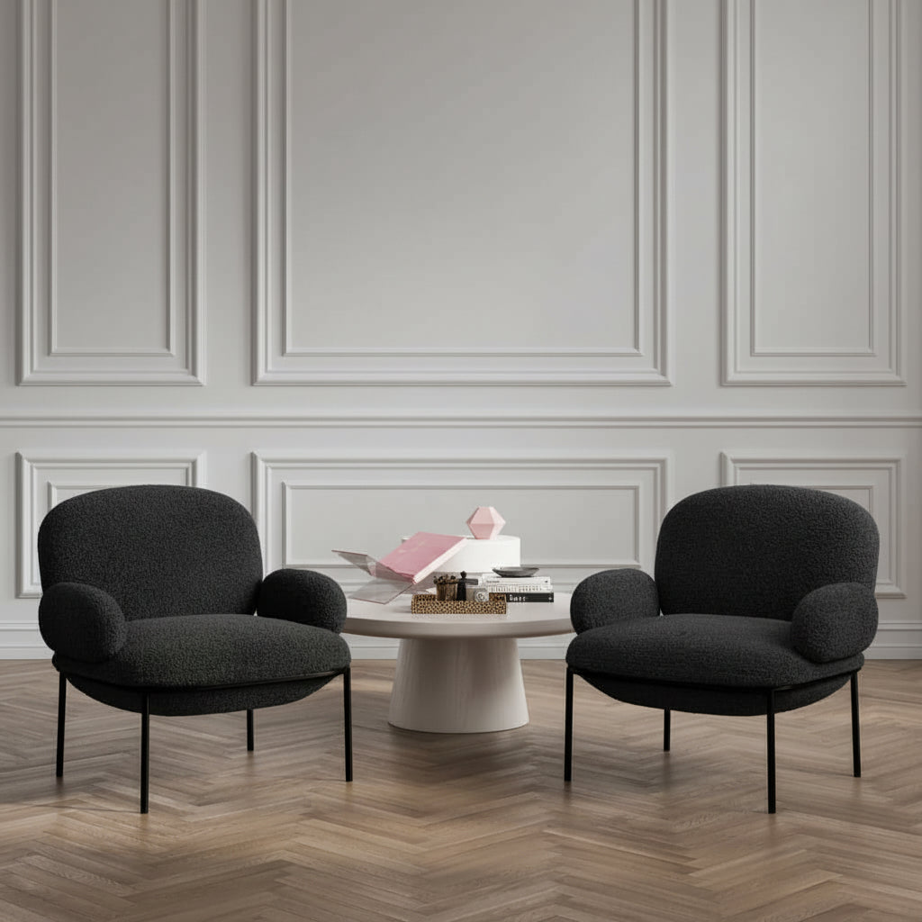 Harry Christian Home Serenity Chair in Black