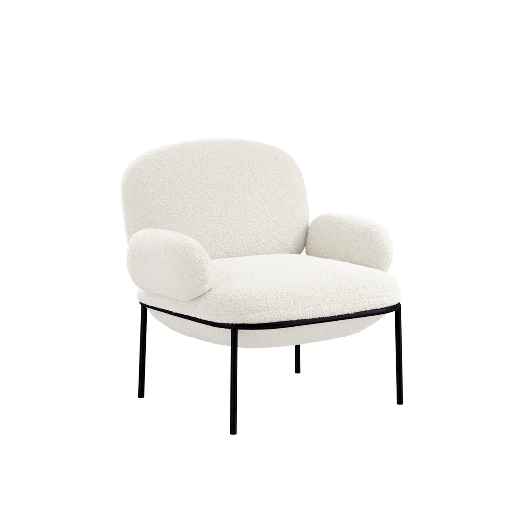 Harry Christian Home Serenity Chair in Ivory