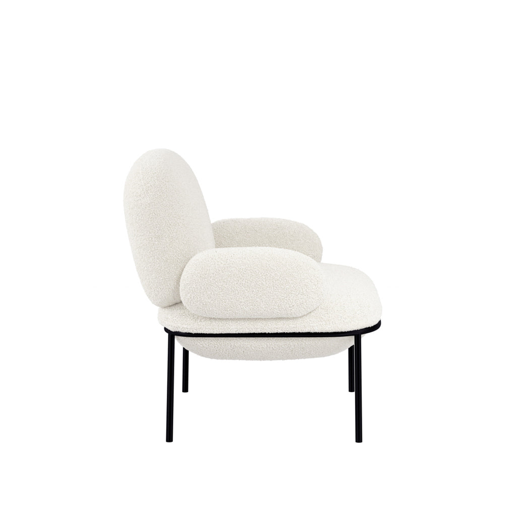 Harry Christian Home Serenity Chair in Ivory