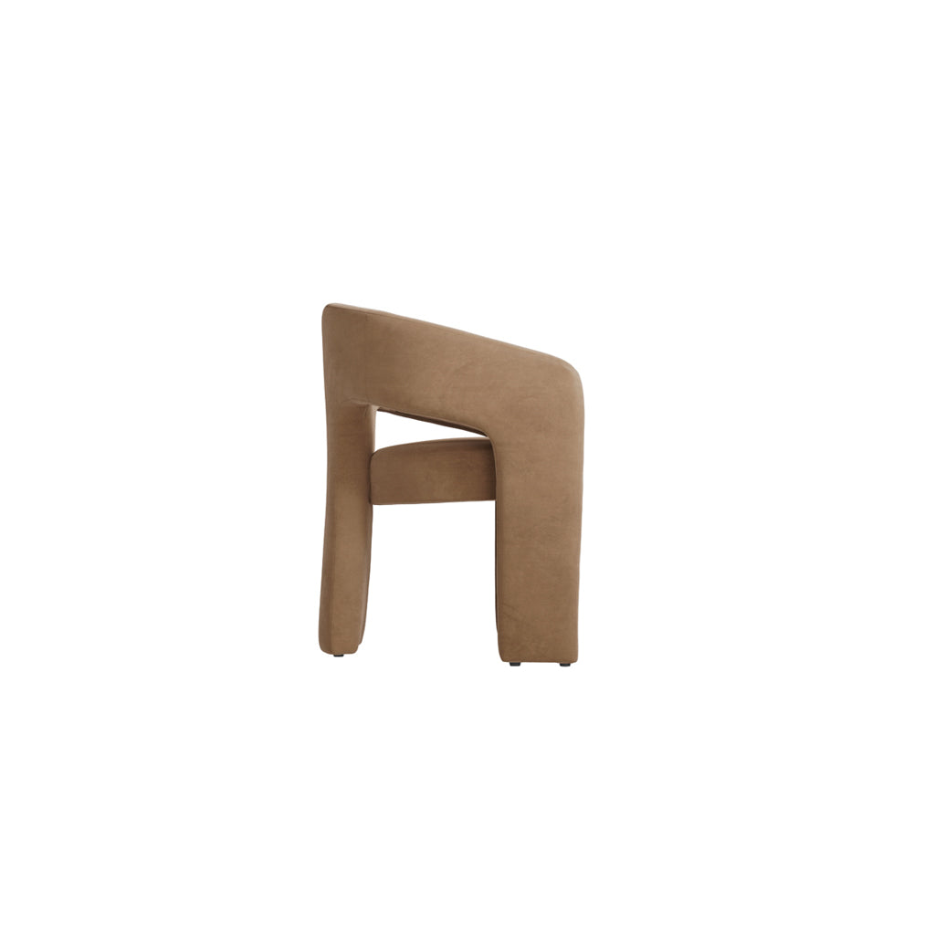 Harry Christian Home Statement Dining Chair In Mole