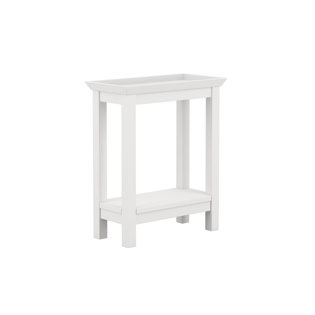 Harry Christian Home White Side Table