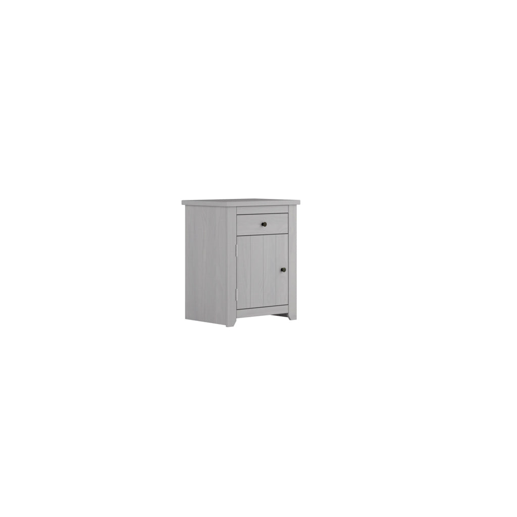 Harry Christian Home Essential Grey Bedside Cabinet