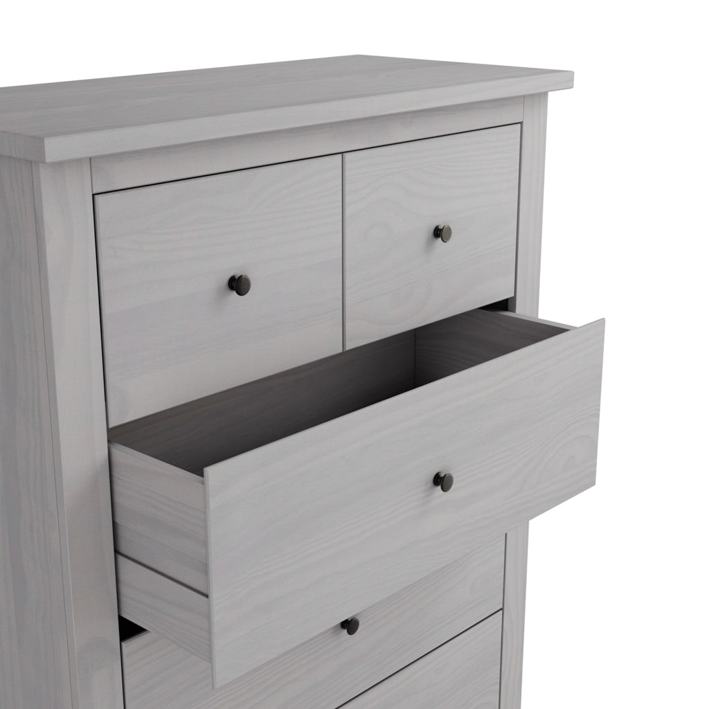 Harry Christian Home Essential Grey Chest Of Drawers