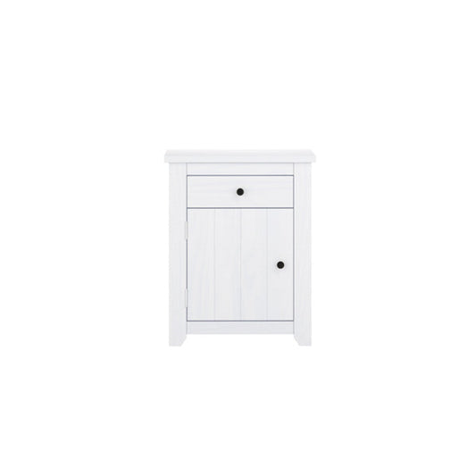 Harry Christian Home Essential White Bedside Cabinet